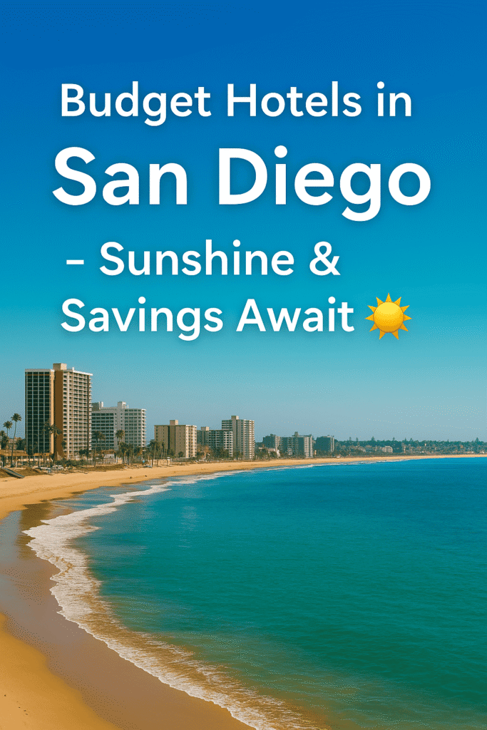 budget hotel in San Diego with pool