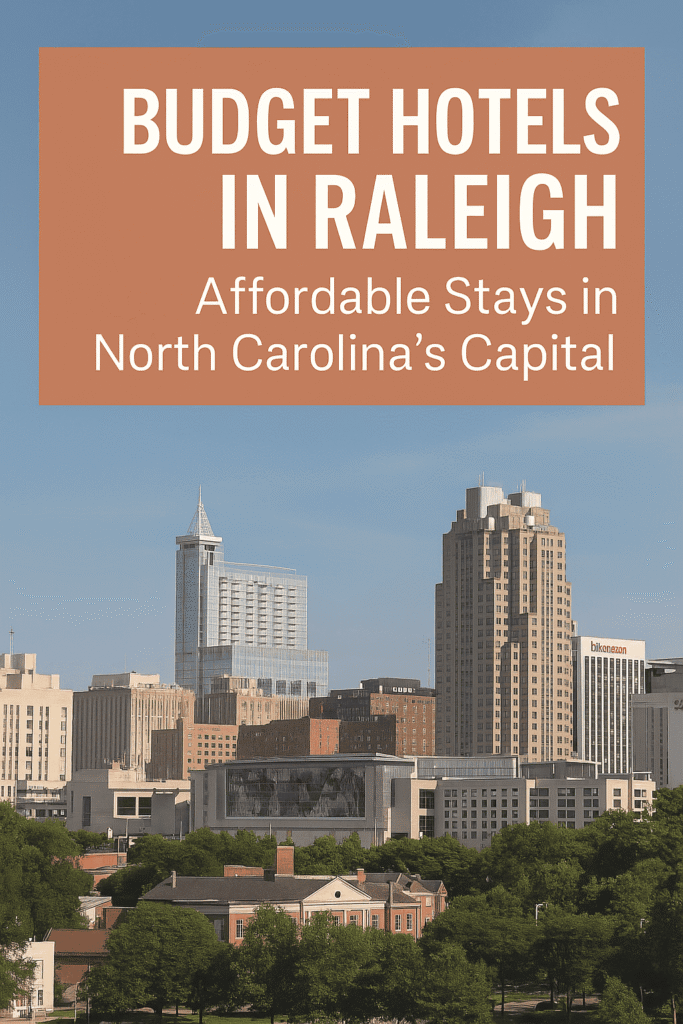 budget hotels in Raleigh exterior view